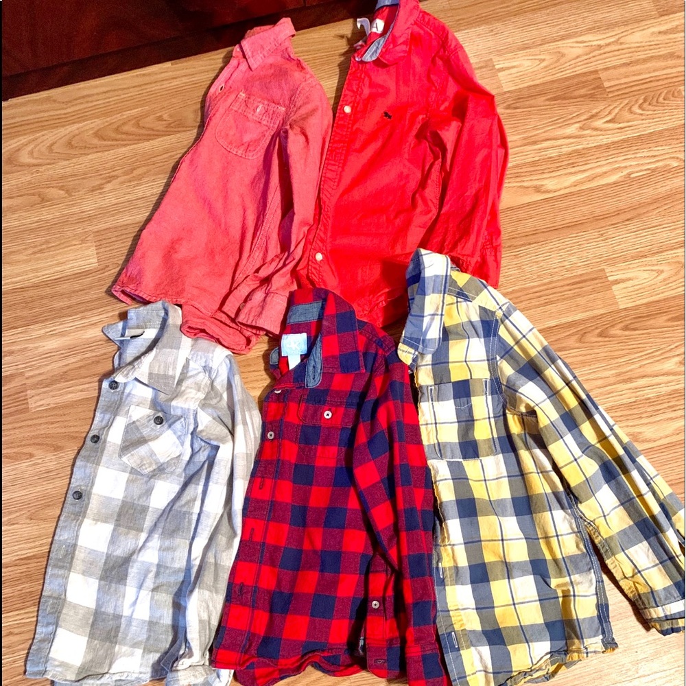 6 shirts boy’s size 7